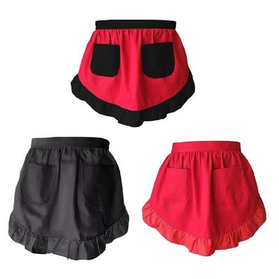 Gerüschte Cosplay-Schürze für Frauen Cosplay, Mädchen Halloween Weihnachten Cosplay-Schürze