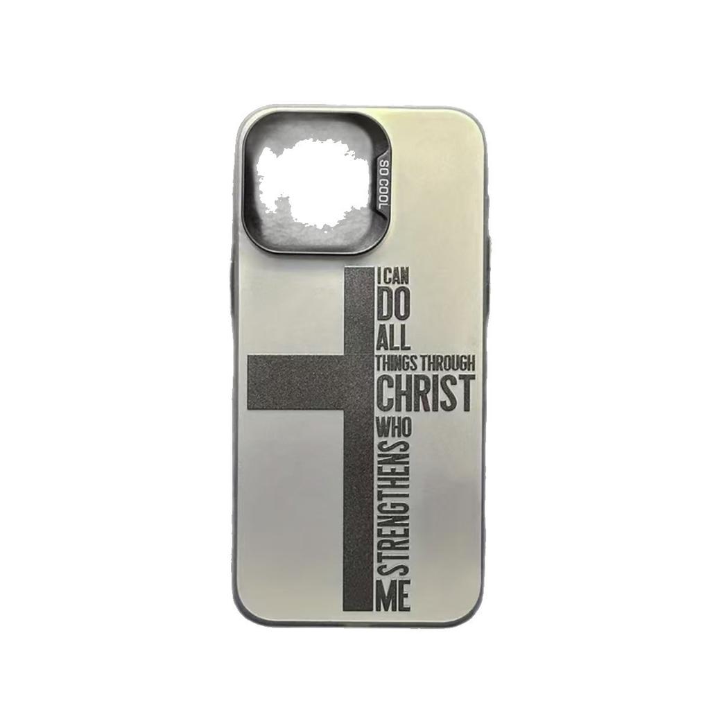 English alphabet color silver case for Apple 11/11/11 pro mobile phone case 11promax11/11/11X