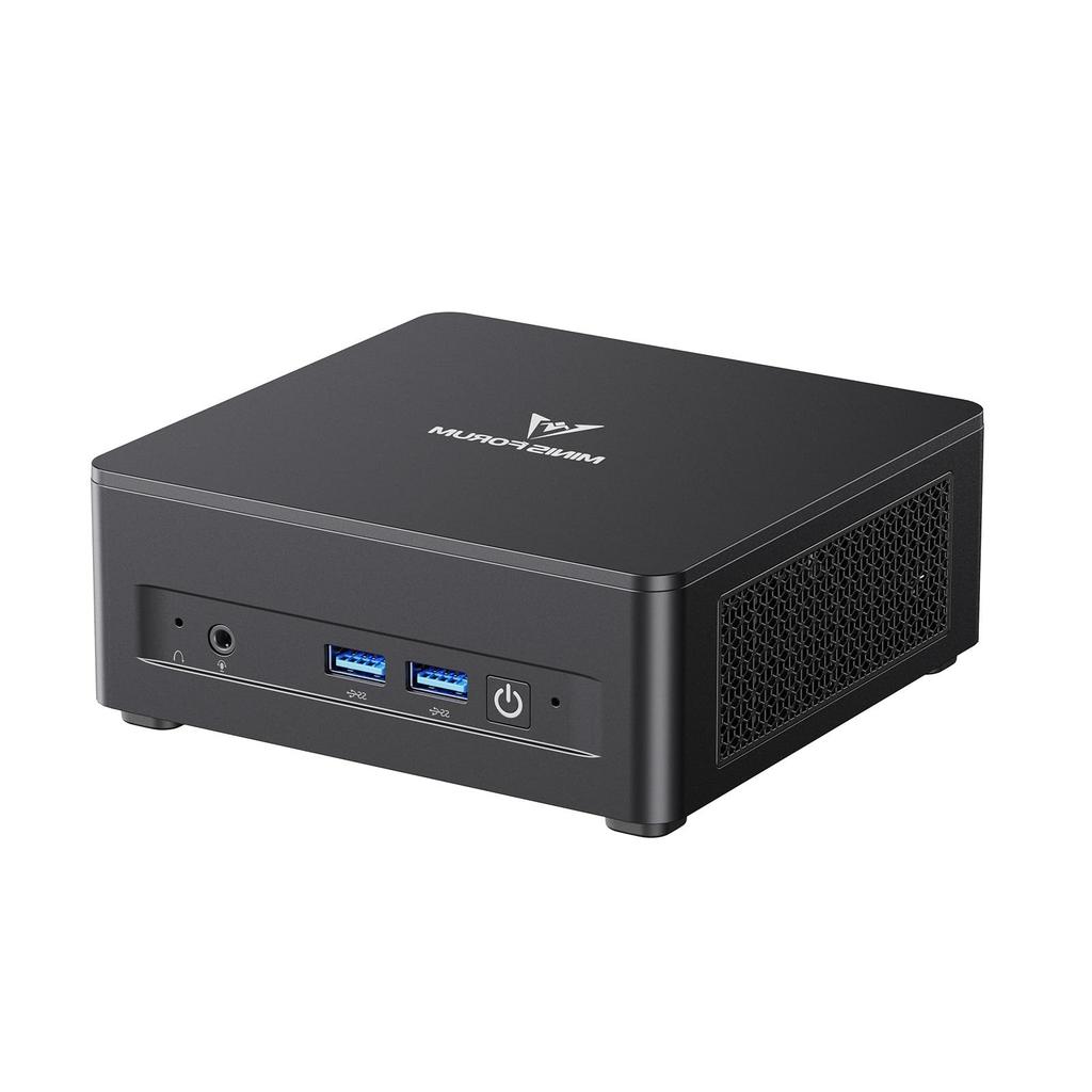 Minisforum UM760Slim Mini PC AMD Ryzen 5 7640HS opptil Mini PC DDR5 16GB 1TB SSD Mini PC DP 3 skjermer Windows 11 Pro Radeon 760M (6C/12T 5,0 GHz) HDMI,