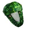 Adjustable Bouffant Cap with Floral Pattern for Women and Men Unisex Printed Work Hat with Button and Sweatband