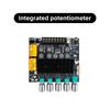 2.2 Channel Dual Subwoofer Bluetooth Amp Board ZK‑TB22 CS3865 Chip DC12‑24V Replaceable Op‑Amp Multiple Protection