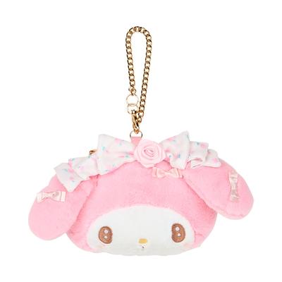 Sanrio Pass Case My Melody 466514 Face-Shaped (Dolly Rose)