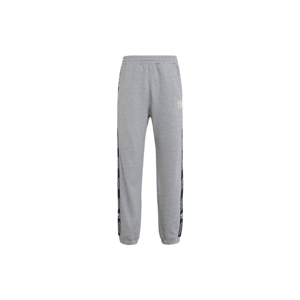 New MLB Knitted Sweatpants Unisex Gray 3ATPS0114-50MGS