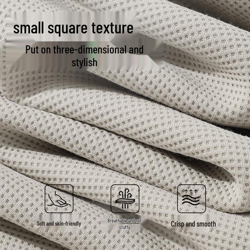 Jeanswest Men's Waffle Knit Straight-Leg Sweatpants