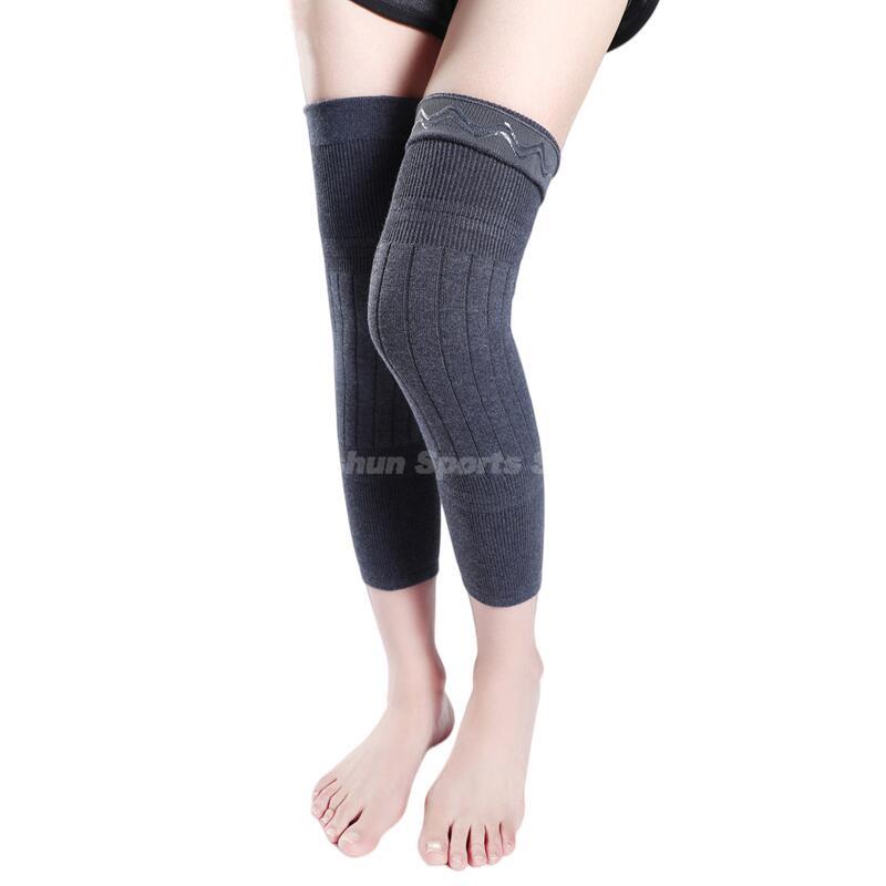 Cashmere Lower Legs Warmers Thermal Knee Pad Knee Support Features Joint Pain Knee Sleeve Prevent Arthritis Warm Protector Cushion Anti Cold
