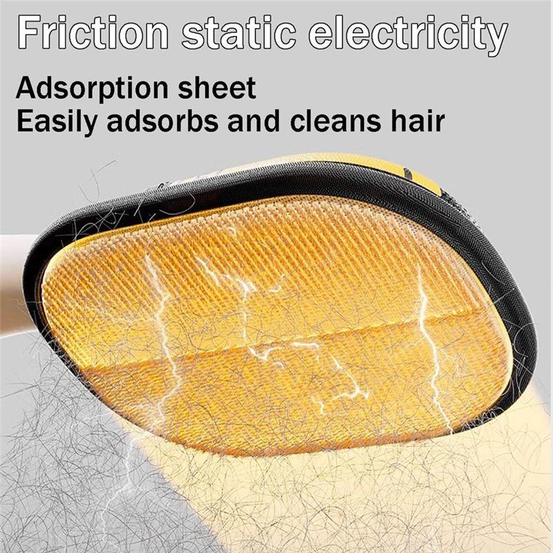 Practical-Reusable Double-Sided Electrostatic For Pet Hair Remover Glove, Static Removal For Pet Hair For Pet Hair Remover Glove