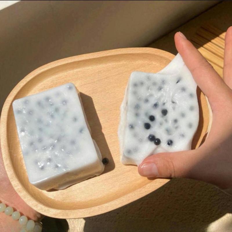

2Pcs Squishy Texture Pimple Popping Squeeze Toy Sensory Design Reusable Toy Super Soft Fidget Relieve Anxiety Toy белый