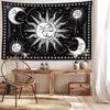 1pc Child of the Sun and Moon Tapestry Wall Hanging, Room Decor, Bedroom Decor, Living Room Background, Natural Style Backdrop Cloth, Tapestry