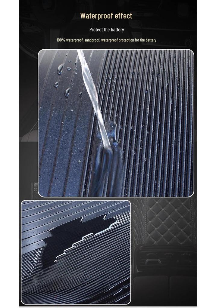 Ninebot Scooter F3 Anti-Slip Waterproof Foot Mat - Durable Rubber Pedal Pad Accessory