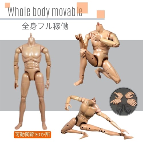 RICHAIR 1:6 Scale Special Forces SWAT Fully Armed Action Figure with 30 Points of Articulation, 30cm in Height, Fully Articulated PVC Figure