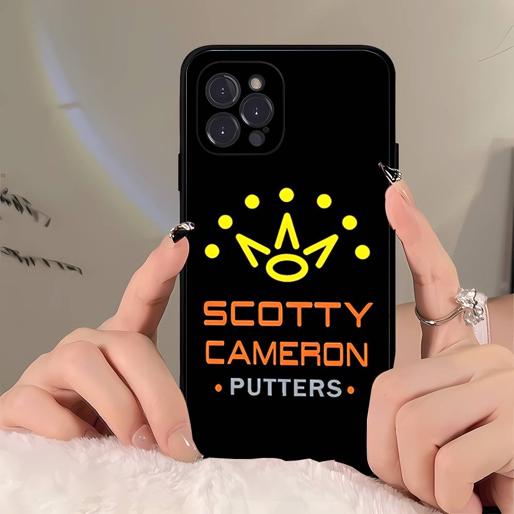 

Black S-ScottyS C-Camerons Phone Case For Iphone 17 Air 16 15 14 13 12 11 Pro Max 16 15 14 Plus TPU Soft Case iPhone 15 pro