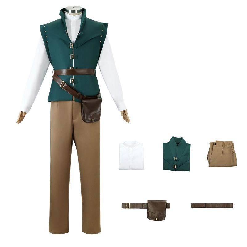 

Tangeld Rider Flynn Cosplay Outfit Costume Party Outfit Kids Adult Prop Clothes Kid 150cm/59.06in