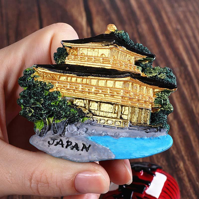 Korea Girl Map Japan Architecture Maldives 3d Fridge Magnet Hawaii Beach America USA Tourism Souvenir Collection Gift Home Decor