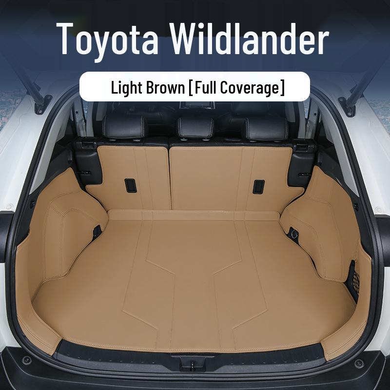 Full Coverage Trunk Mat Set for Toyota RAV4: Complete Interior Decoration for Tail Box