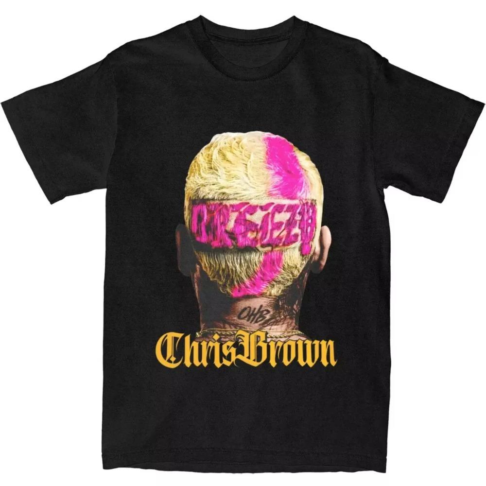 

Chris Brown 2024 11 11 Tour T Shirt Apparel for Men Women Summer King of R&B Fan Gift T-shirt Short Sleeve XXXXXL