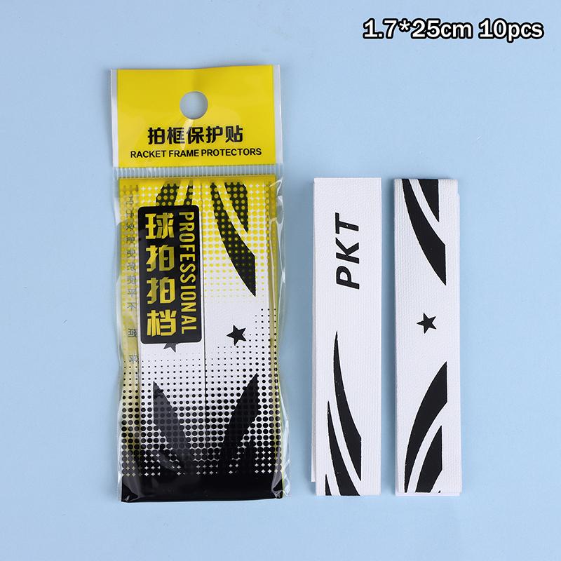 10Pcs Badminton Racket Head Edge Protector Tape Self Adhesive Anti Paint Off Wear Resistant Sport Badminton