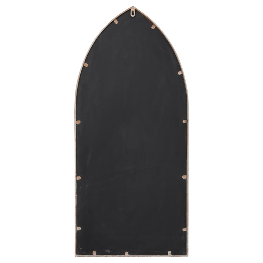 Vidaxl Lustro Ogrodowe, Piaskowe, 100X45 Cm, Żelazne