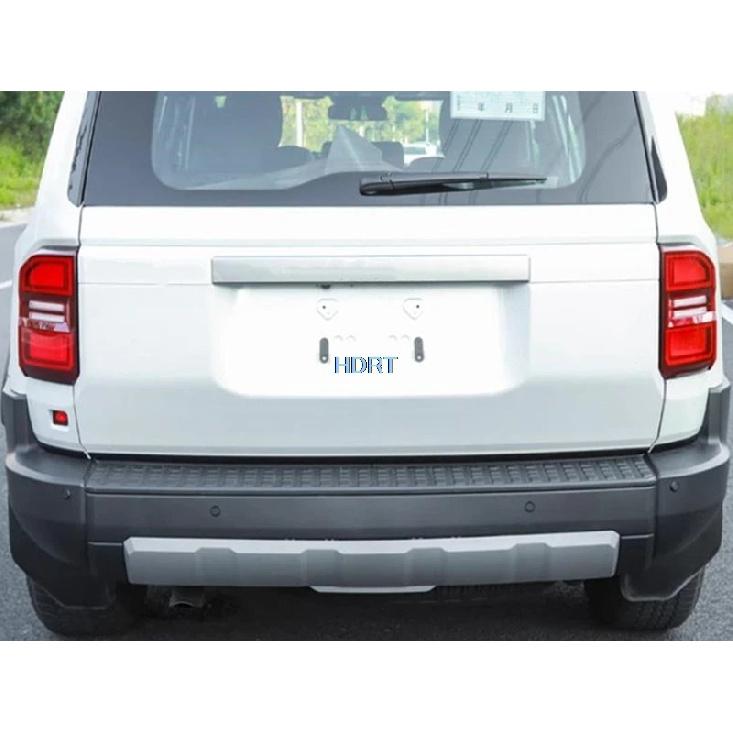 Car Styling Protector Decoration Accessories Rear Trunk Tail Gate Molding Trim For Toyota Land Cruiser 250 LC250 Prado 2024 +