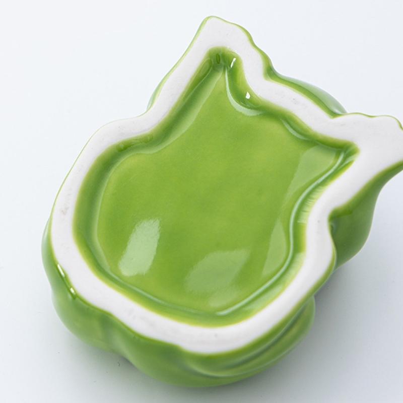 Detachable Frogs Shaped Ashtray Soap Holder for Bar Bathroom Toilet Home Office Hotel Detachable Lid