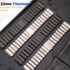 Bracelet en titane 22 mm pour Huawei Watch GT6/5/4 46 mm Bracelet Watch 5 Ultimate pour Amazfit Balance 2/1 pour Seiko Omega Correa