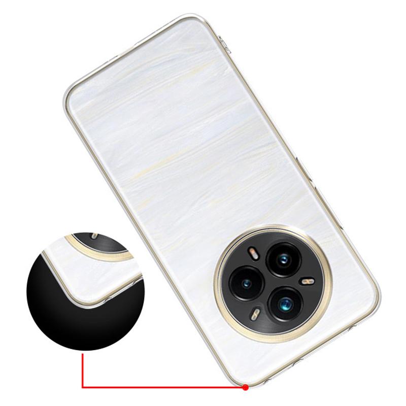 Pro Realme 14 Pro+ 5G Zadní kryt Ultratenké flexibilní TPU Průhledné pouzdro na telefon
