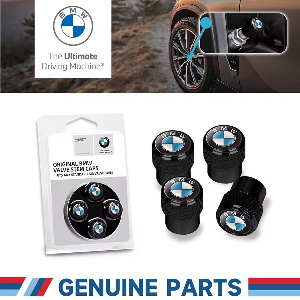 T114Pcs Racing Style Aluminum Alloy Car Tire Valve Caps Metal Wheel Rim Tyre Stem Decor Protective Cover Accessories For BMW X3 X5