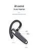 True Wireless Bluetooth Earhook Earphones with Noise Cancelling & Music Calling Features