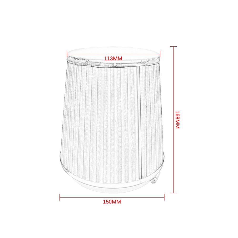Motorrad High Flow Luftfilter passend für Yamaha YFZ450 2004-2009 YFZ450X 2010-2011 YFZ450R 2009