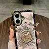 For iPhone 17 Cases Rhinestone Decor Butterfly Pattern TPU + PC Phone Cover