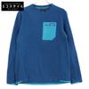 STY40235FA23 R1 Air Crew Fleece Tops M blueUsed