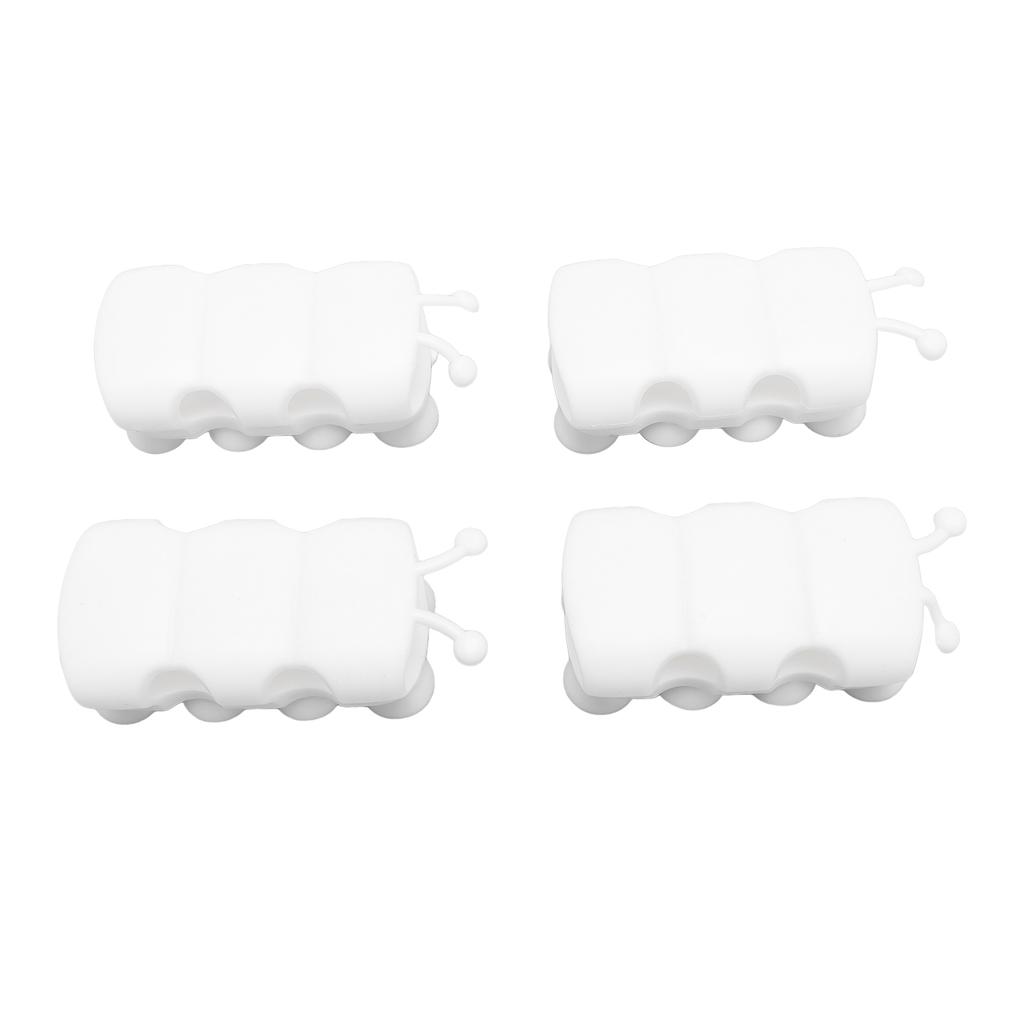 4pcs Suction Cup Shower Head Holder Universal Adjustable Shower Head Bracket Handheld Shower Holder