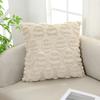 Egg Pattern Easter Pillow Cover Fluffy Super Soft Cushion Cover Wear-resistant Comfortable Throw Pillowcase Bedside Cushion