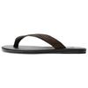 Limited Edition Fashion Comfortable Leather Flip Flops Men Footwear Black Brown 12790520800