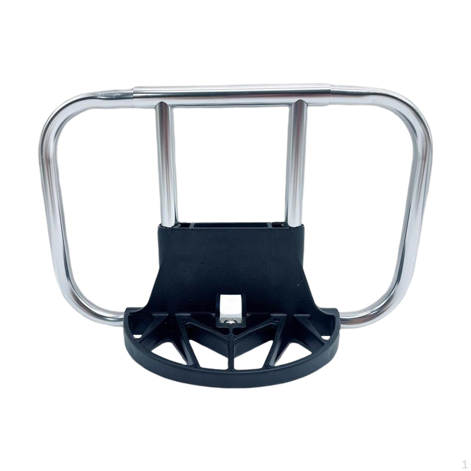 

Folding Bike Carrier Bracket Front bag Holder Cargo frame Lightweight Bicycle Parts Alloy