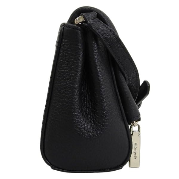 Bag Shoulder Bag Outlet Brand Leather Black Leila Flap Zip Crossbody LEILA FLAP ZIP CB KE487 001 Kate Spade [Kate Spade] Women's [item]