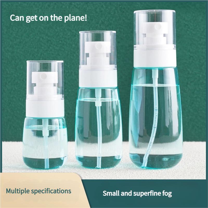 30/60/100ML Ultra Fine Mist Spray Bottles Travel Portable Mini Size For Facial Hydration Alcohol Refill Cosmetic Dispenser
