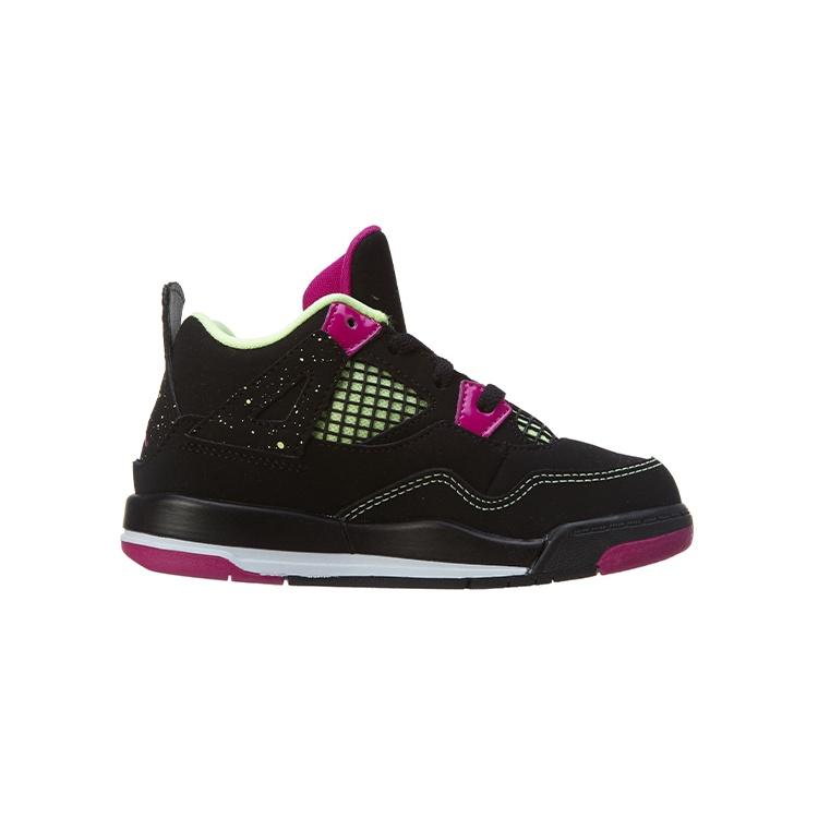 (TD) Air Jordan 4 Retro LS 'Fuchsia Lime' Baby 705345-027