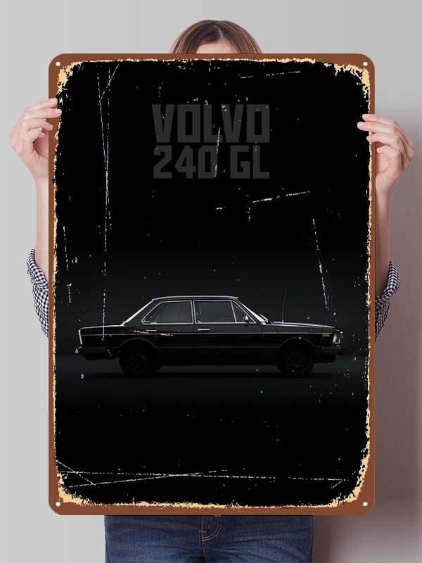 Volvo Metal Signs Classic Car Posters Home Decorations Custom Tinplate Sign for Garage Wall Art Decoration Room Ornaments Retro