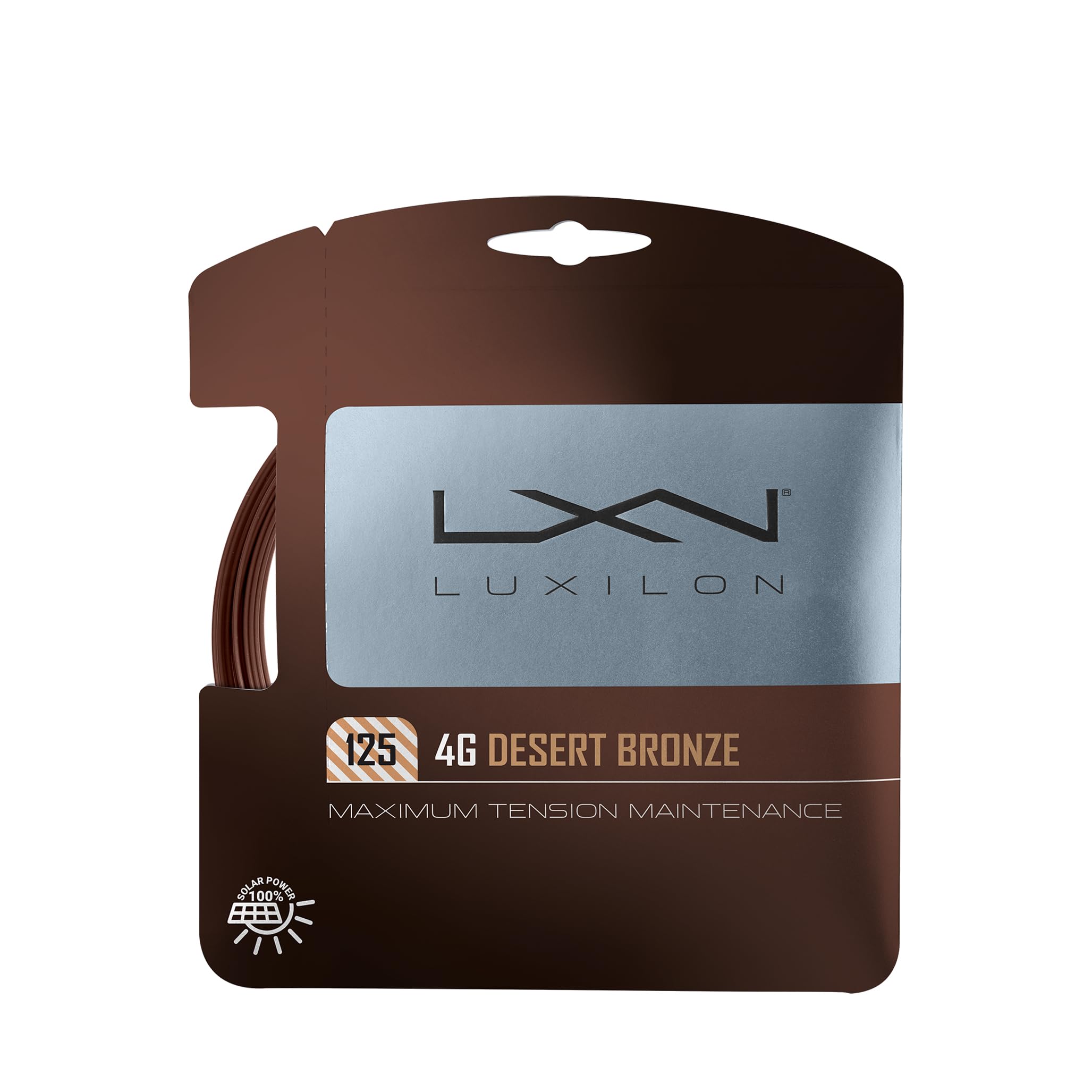 LUXILON Tennis String 4G Desert Bronze 125 Red and Bronze WR8309701125
