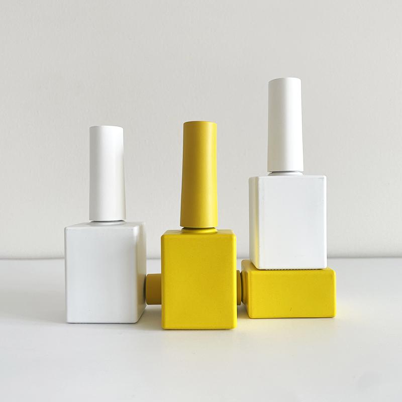 5ml 7ml 9ml 10ml 11ml 12ml 13ml 14ml 15ml 20ml Clear Matte Empty Glass Uv Gel Nail Polish Bottle With Brush