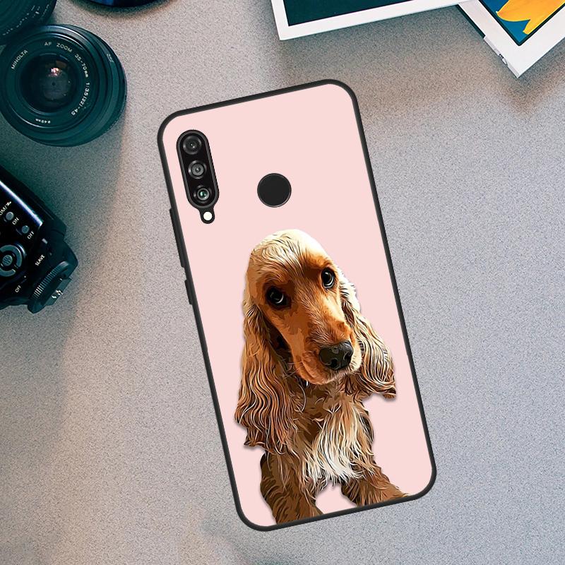 Étui pour chien Cocker Spaniel anglais pour Huawei Nova 5T 9 10 SE 11 3i 8i 11i Y91 Y60 Y70 Y61 Y90 P20 P40 Lite P30 Pro Coque