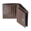 Gucci Diana Bamboo Buckle Jumbo Super Double G Logo Double Fold Canvas And Leather Card Wallet Women Wallet Ebony Camel Brown 658244-UKMBT-2572