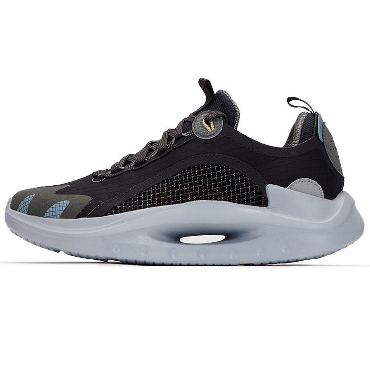 

Li Ning Apocalypse Tianqi Cushioning Rebound Low top Running Shoes Men s Landmark Gray ARYR005-2 44