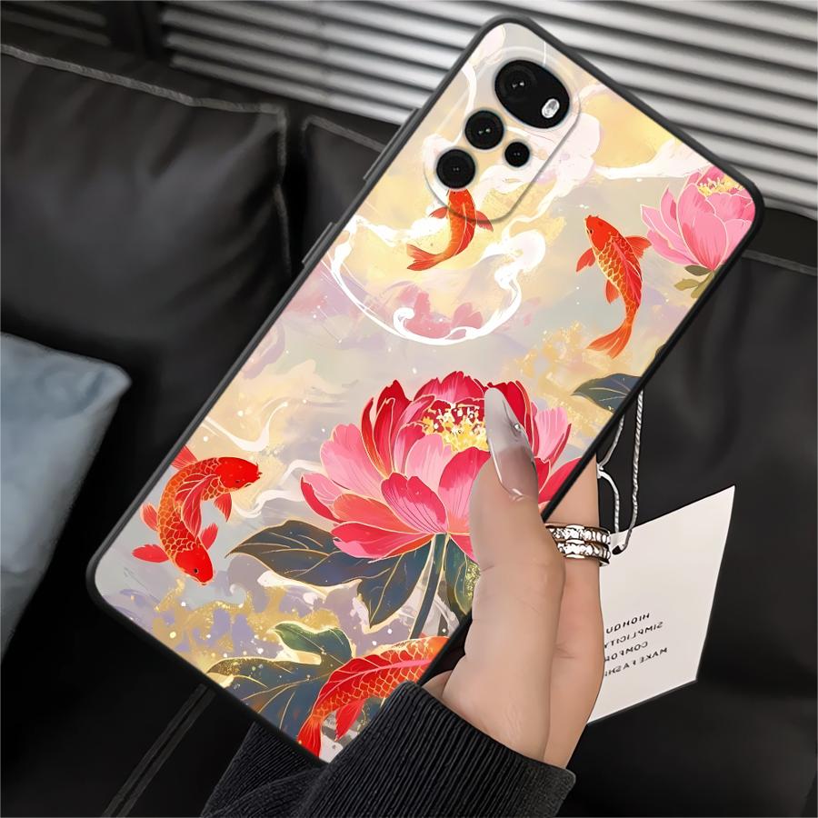 

Масляная живопись Цветочный чехол для Motorola Moto G71 G53 G30 G32 G52 G51 G73 G50 Edge 20 Pro 30 Lite G60s G22 Edge40 Чехол для телефона Motorola Edge 20 Pro