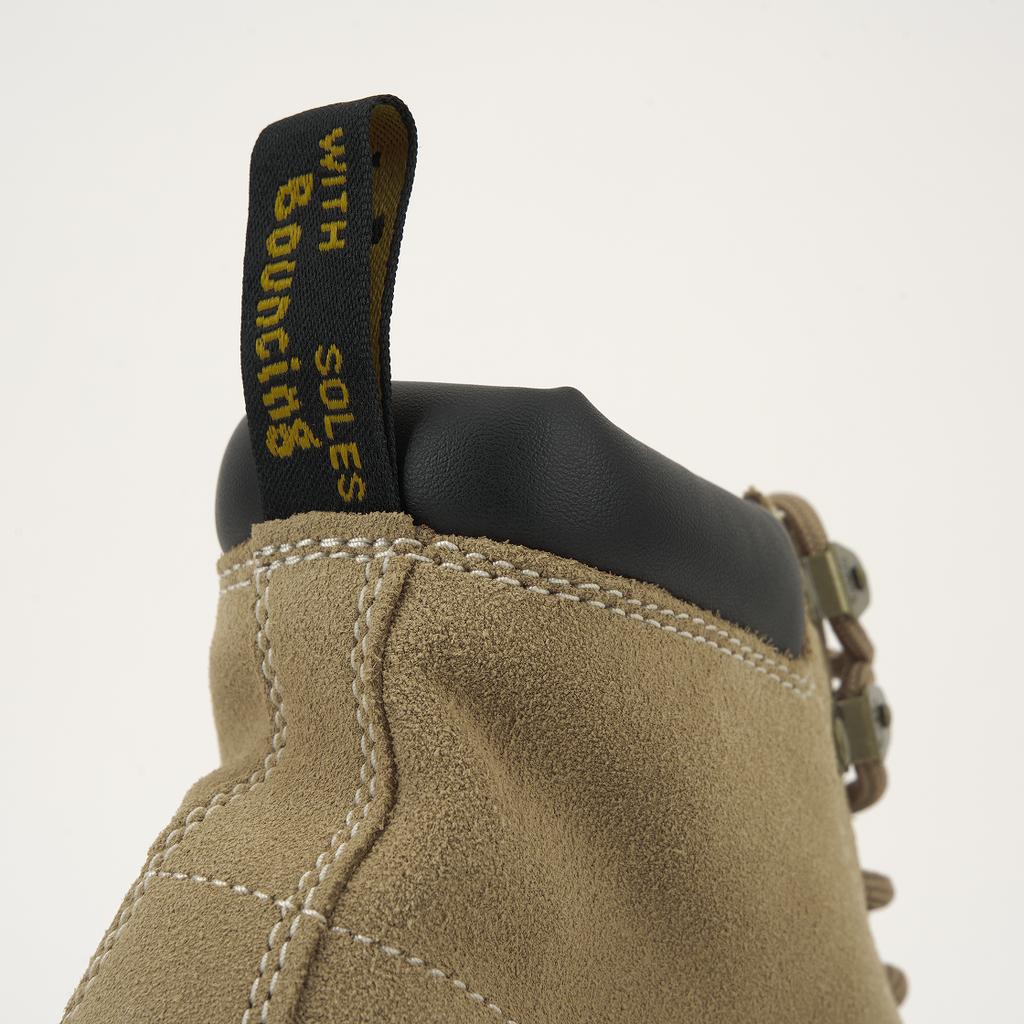 Dr. Martens 939 Vintage Round Toe Lace-Up Short Boots Unisex boots Beige 41702200
