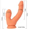 Female Double-headed Penis Simulation Fake Penis Pull Pull Masturbation Anal Plug Adult Sex Products