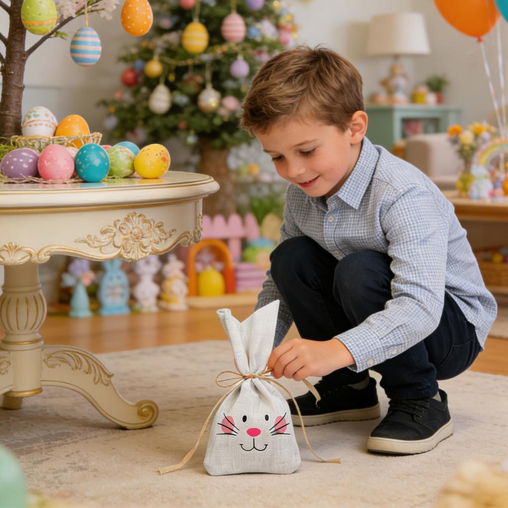 Easter Gift Bags Suitable For Party And Holiday Supplies