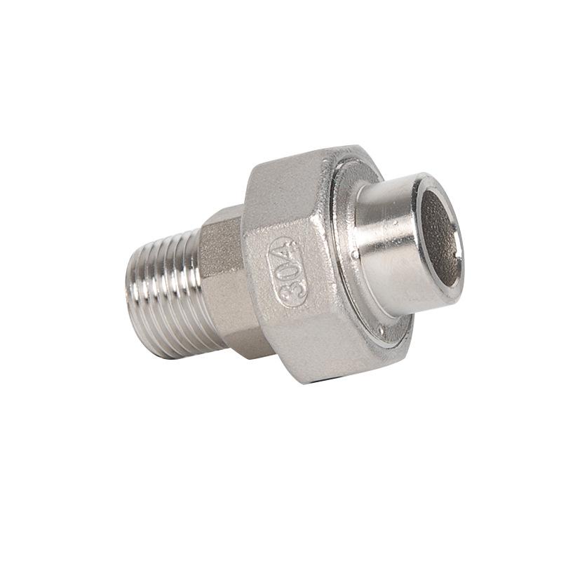 304 Stainless Steel Union with One End Welded & One End Male/Female Thread