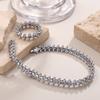 2026 Jewelry Fashion Bracelet, Ring Combination Street Style Design