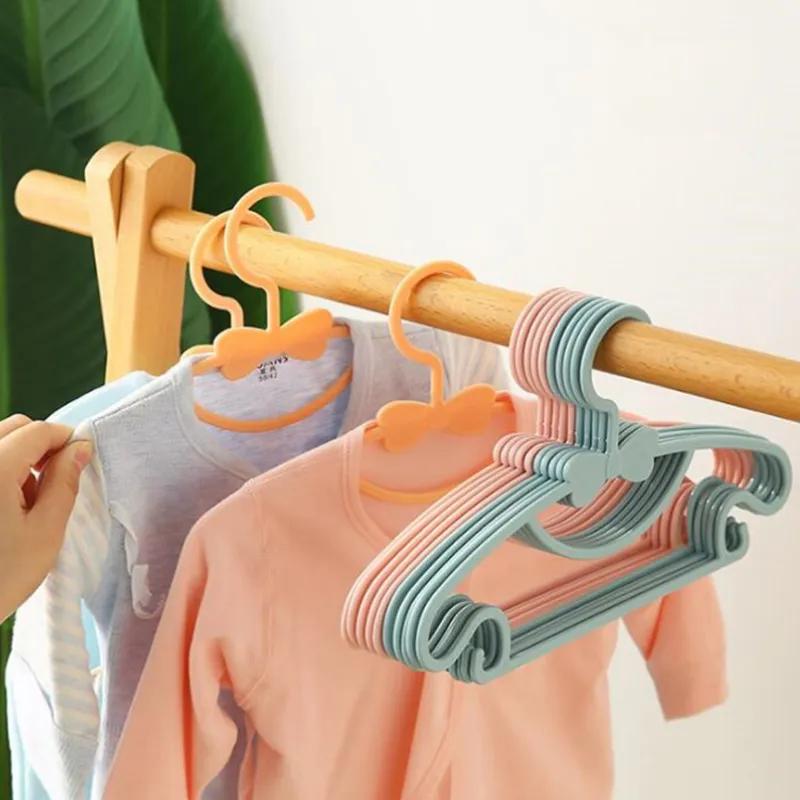 Clothes Hanger Small Clothes Hanger Household Multi Functional Baby Clothes Drying Rack Anti Slip Clothes Storage Tool For Infants And Young